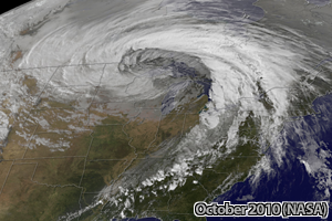 October 2010 Midwest Storm (NASA)